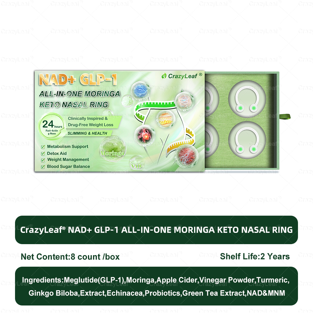 When used together with CrazyLeafยฎ GLP-1 ๐ต๐๐๐๐ ๐น๐๐๐, the effect is boosted by up to 2 times! Purchase now and enjoy a limited-time 50% special discount, helping you achieve your weight loss and health goals faster!
