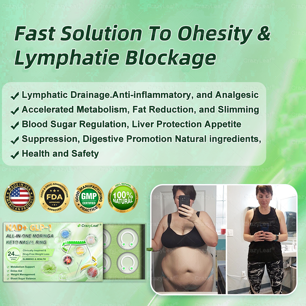 When used together with CrazyLeafยฎ GLP-1 ๐ต๐๐๐๐ ๐น๐๐๐, the effect is boosted by up to 2 times! Purchase now and enjoy a limited-time 50% special discount, helping you achieve your weight loss and health goals faster!