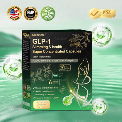 When used together with CrazyLeaf® GLP-1 Super Concentrated Capsules, the effect is boosted by up to 2 times! Purchase now and enjoy a limited-time 50% special discount, helping you achieve your weight loss and health goals faster!