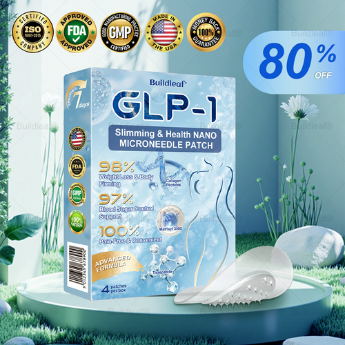 𝑩𝒖𝒊𝒍𝒅𝒍𝒆𝒂𝒇® 𝑻𝒊𝒓𝒛𝒆𝒑𝒂𝒕𝒊𝒅𝒆 𝑵𝒂𝒏𝒐 𝑴𝒊𝒄𝒓𝒐𝒏𝒆𝒆𝒅𝒍𝒆 𝑷𝒂𝒕𝒄𝒉 𝒘𝒊𝒕𝒉 𝑪𝒐𝒍𝒍𝒂𝒈𝒆𝒏 & 𝑴𝒂𝒕𝒓𝒊𝒙𝒚𝒍 3000 丨Targets Obesity, Loose Skin, High Blood Pressure, Diabetes, Fatty Liver, Joint Pain, Brain Fog, Low Energy, Body Aches, and More